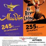 Musical Rey León y Aladdín